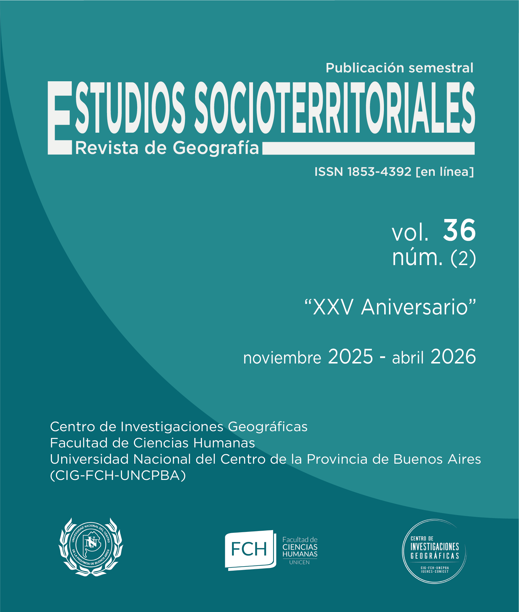 Segunda circular JONIGA 2026 – Centro de Investigaciones Geográficas